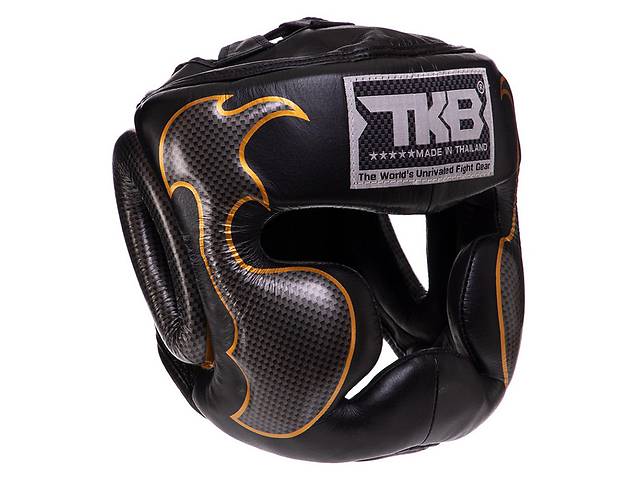 Шлем боксерский с полной защитой Empower TKHGEM-01 Top King Boxing S Черно-серебряный (37551050)