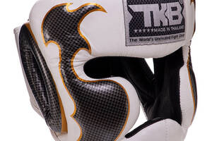Шлем боксерский с полной защитой Empower TKHGEM-01 Top King Boxing S Бело-серебряный (37551050)