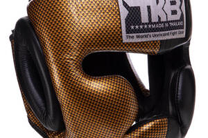Шлем боксерский с полной защитой Empower TKHGEM-02 Top King Boxing S Черно-золотой (37409083)