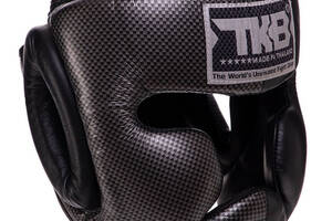 Шлем боксерский с полной защитой Empower TKHGEM-02 Top King Boxing S Черно-серебряный (37409083)