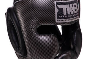 Шлем боксерский с полной защитой Empower TKHGEM-02 Top King Boxing M Черно-серебряный (37409083)