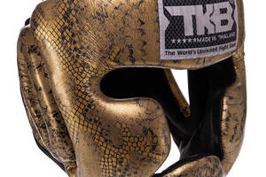 Шлем боксерский с полной защитой Super Snake TKHGSS-02 Top King Boxing S Черно-золотой (37551051)