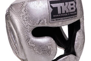Шлем боксерский с полной защитой Super Snake TKHGSS-02 Top King Boxing M Бело-серебряный (37551051)