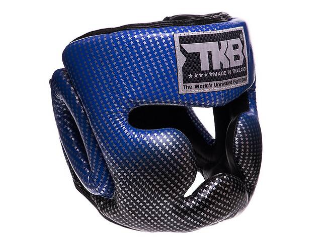Шлем боксерский с полной защитой Super Star TKHGSS-01 Top King Boxing S Синий (37551052)