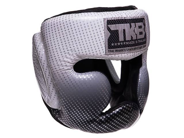 Шлем боксерский с полной защитой Super Star TKHGSS-01 Top King Boxing S Серебряный (37551052)