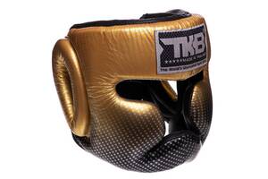 Шлем боксерский с полной защитой Super Star TKHGSS-01 Top King Boxing S Золотой (37551052)