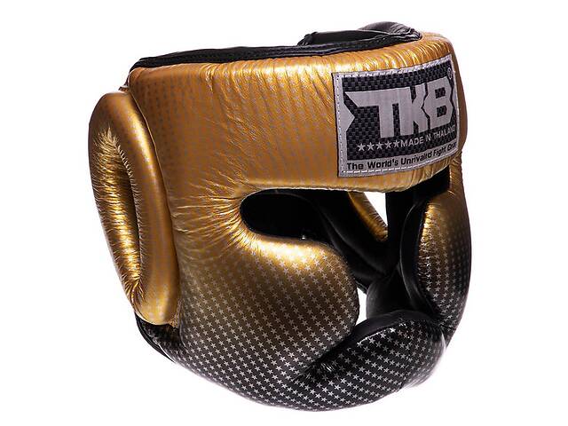 Шлем боксерский с полной защитой Super Star TKHGSS-01 Top King Boxing S Золотой (37551052)