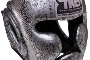 Шлем боксерский TOP KING Super Snake TKHGSS-02 М Черный-серебряный