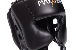 Шлем боксерский в мексиканском стиле MaxxMMA GBH01 FDSO L/XL Черный (37508110)