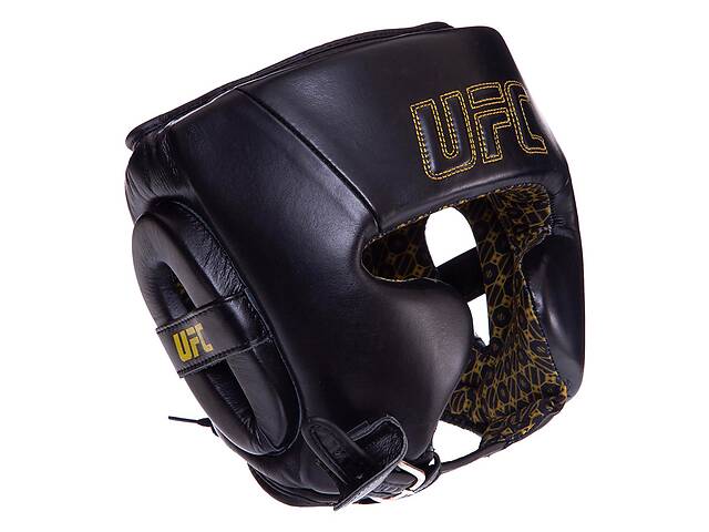 Шлем боксерский в мексиканском стиле Pro Prem Lace Up UHK-75057 UFC XXL Черный (37512084)