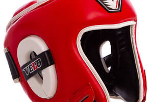 Шлем боксерский VELO VL-8195 L Красный
