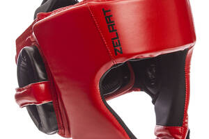 Шлем боксерский ZELART BO-1349 M Красный