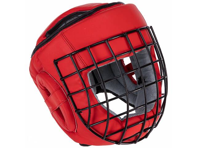 Шлем для единоборств Zelart VL-3150 XL Красный