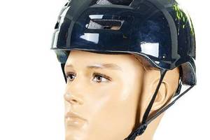 Шлем для экстремального спорта MTV01 Zelart M Черный (60363005)