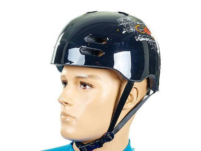 Шлем для экстремального спорта MTV18 Zelart M Черный (60363008)