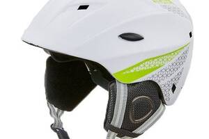 Шлем горнолыжный MS-6287 FDSO L Бело-салатовый (60508028)