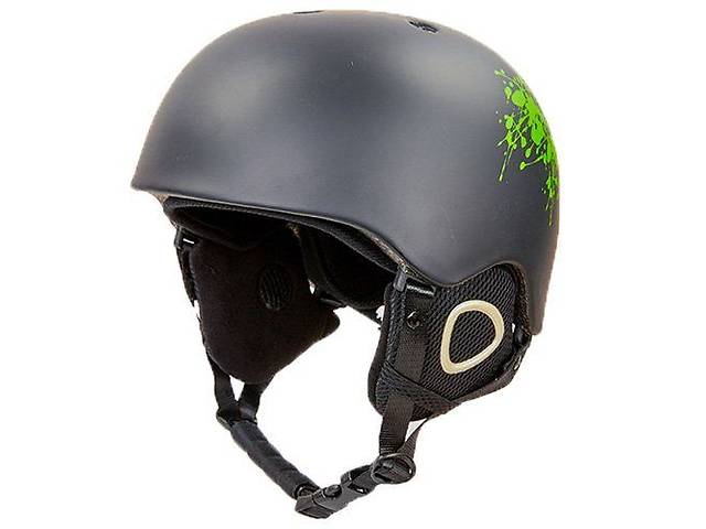 Шлем горнолыжный MS-6289 FDSO L Черно-салатовый (60508030)
