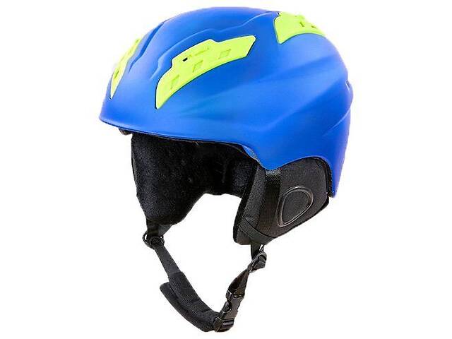Шлем горнолыжный MS-96 FDSO M Сине-салатовый (60508033)