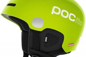 Шлем горнолыжный Poc POCito Auric Cut Spin Fluorescent Yellow/Green M/L (1033-PC 104988234MLG1)