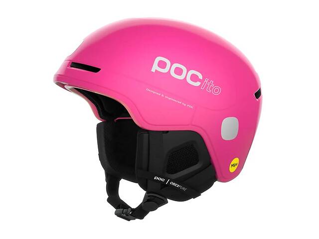 Шлем горнолыжный Poc POCito Obex MIPS Fluorescent Pink M/L (1033-PC 104749085MLG1)