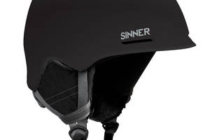 Шлем горнолыжный Sinner Fortune M 55-58 Matte Black