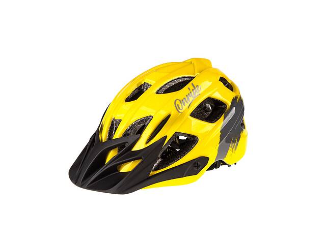 Шлем OnRide Rider M 52-56 см Желтый/серый