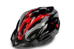 Шлем TK-001 Черно-красный Feel Fit