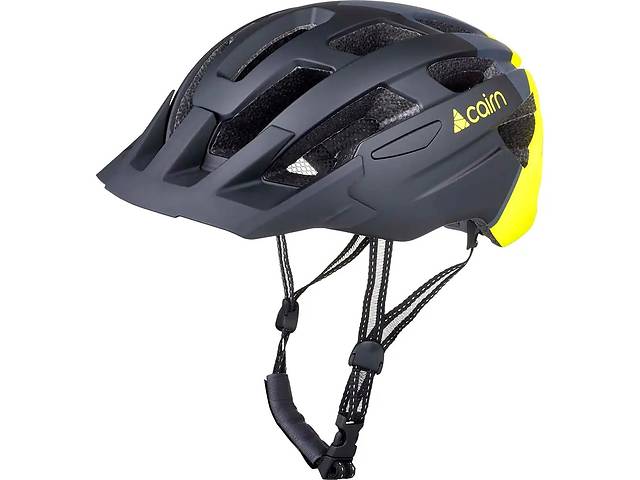 Шлем велосипедный Cairn Prism XTR II Black-Neon Yellow 55-58
