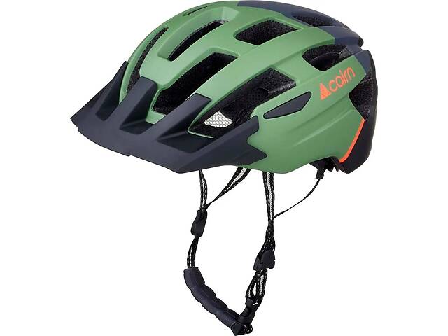 Шлем велосипедный Cairn Prism XTR II Green Clay-Black 55-58