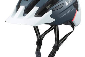 Шлем велосипедный Cairn Prism XTR II Grey Neon-Coral 55-58