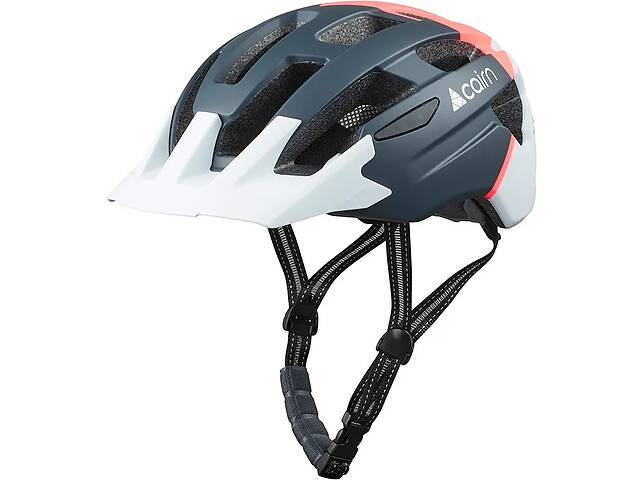 Шлем велосипедный Cairn Prism XTR II Grey Neon-Coral 55-58