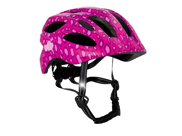 Шолом велосипедний рожевий Crazy Safety
