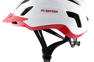 Шлем велосипедный FC Bayern Kollektion 53-59 White Star