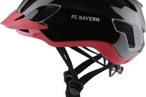 Шлем велосипедный FC Bayern Kollektion Black Star 53-59