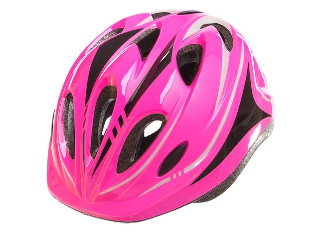 Шлем защитный с механизмом регулировки Zelart SK-5611 р-р L-54-56 розовый
