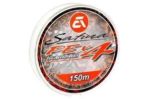 Шнур Azura Safina X4 II 150м / #1.5 / 0.205мм / 24lb /10.9кг (ASX-15)