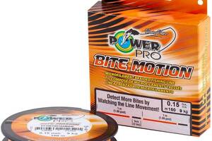 Шнур Power Pro Bite Motion Orange Black 150m 0.06mm 6.5lb/3.0kg (1013-2266.78.66)