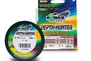 Шнур Power Pro Depth-Hunter Multi Color 150m 0.10mm 11lb/5.0kg (1013-2266.78.59)