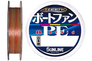 Шнур Sunline Azeero Boat Fan PE x8 200m #0.5/0.117mm 8lb/3.6kg (1013-1658.10.97)