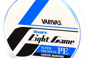 Шнур Varivas Light Game PE X4 Centermarking 150м #0.4 (925712/VA 15423)