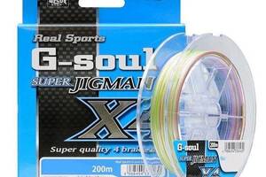 Шнур YGK Super Jig Man X4 200m #0.6/0.128mm 12lb (1013-5545.00.52)