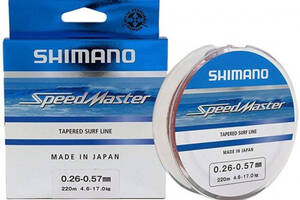Шоклидер Shimano Speedmaster Tapered Surf Line 220m 0.33-0.57mm 7.20-17.0kg (1013-2266.96.05)