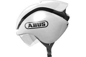 Шолом велосипедний ABUS GAMECHANGER Tri L 58-61 Shiny White 642784