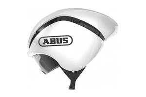 Шолом велосипедний ABUS GAMECHANGER TT M 52-58 Shiny White 878893