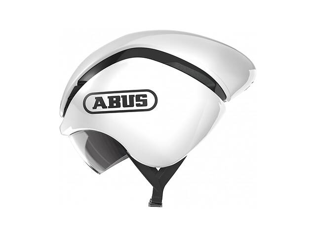 Шолом велосипедний ABUS GAMECHANGER TT M 52-58 Shiny White 878893