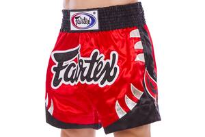 Шорты для тайского бокса FAIRTEX BS0611 XL Красный-Черный