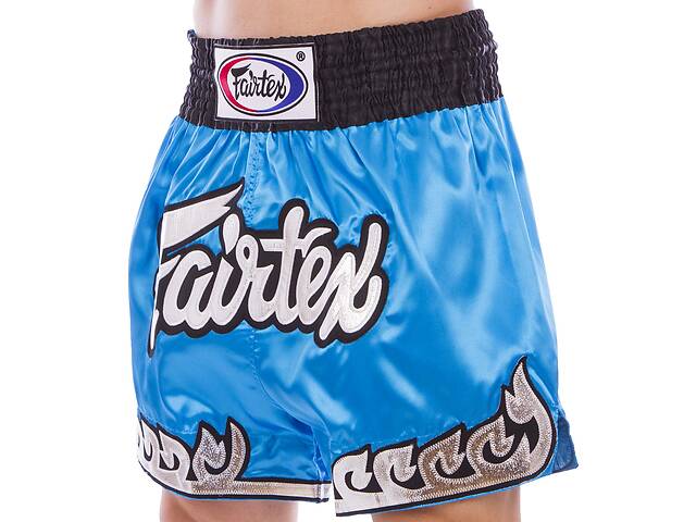 Шорты для тайского бокса FAIRTEX BS0631 S Голубой