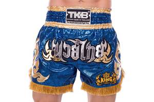 Шорты для тайского бокса и кикбоксинга TKTBS-062 Top King Boxing S Синий (37551087)