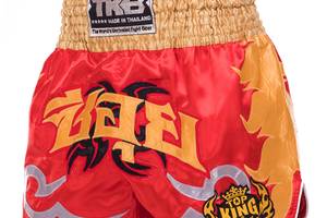 Шорты для тайского бокса и кикбоксинга Top King TKTBS-049 2XL Красный