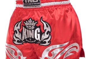 Шорты для тайского бокса и кикбоксинга Top King TKTBS-094 2XL Красный